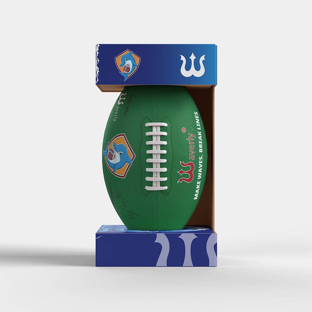 American Football Packaging Box Mock Up | 5  Photoshop Templates
